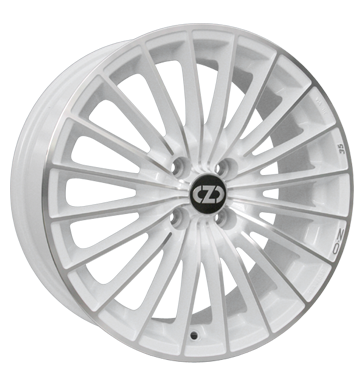 OZ Racing 35 Anniversary White Polished Alloy Wheel Product Image #1