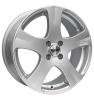 OZ Racing 5 Star Metal Silver Wheel Img 1