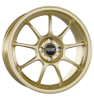 OZ Racing Alleggerita HLT Race Gold Wheel Img 1