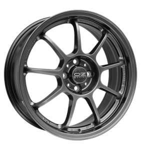 OZ Racing Alleggerita HLT Matt Graphite Silver Alloy Wheel for Suzuki Swift FZ - Sizes 16in, 17in