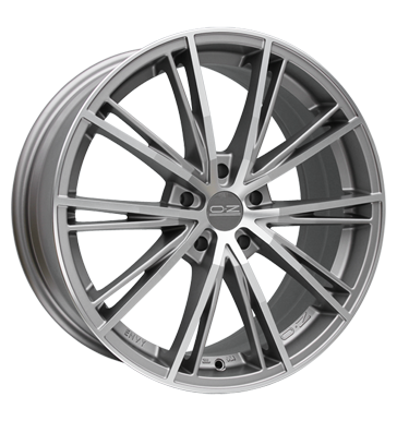 OZ Racing Envy Matt Silver Tech Alloy Wheel Product Image #2