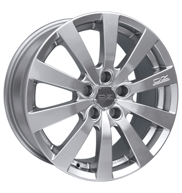 OZ Racing Michelangelo Gloss Titanium Painted Alloy Wheel Product Image #1