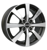 OZ Racing Michelangelo Matt Black Painted Rim Lip Polished Wheel Img 1
