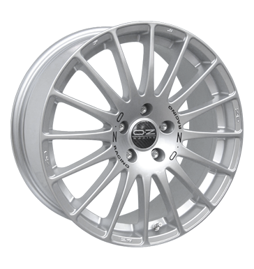 OZ Racing Superturismo GT Racing Silver Alloy Wheel Product Image #1