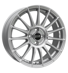 OZ Racing Superturismo LM Matt Race Silver with Black Writing Alloy Wheel for Suzuki Swift FZ - Sizes 17in