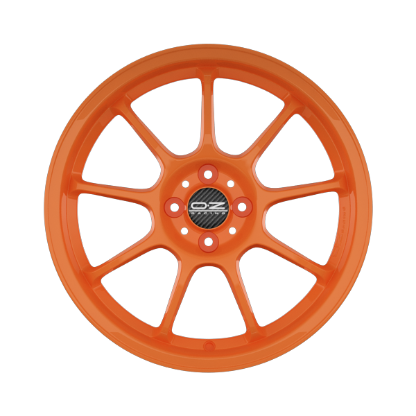 OZ Racing Alleggerita HLT Orange Alloy Wheel Product Image #1