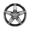 OZ Racing David Matt Graphite Polished Wheel Img 1