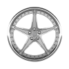 OZ Racing Mito Rosso Matt Graphite Polished Wheel Img 1