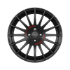 OZ Racing Superturismo GT Matt Black with Red Writing Wheel Img 1
