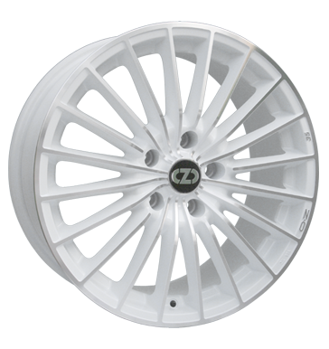 OZ Racing 35 Anniversary White Polished Alloy Wheel Product Image #1