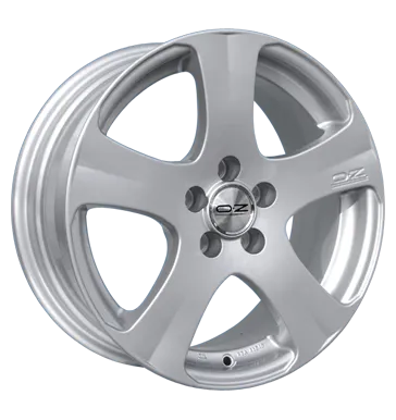 OZ Racing 5 Star Metal Silver Alloy Wheel Product Image #1