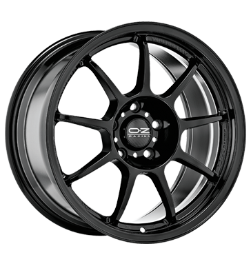 OZ Racing Alleggerita HLT Gloss Black Alloy Wheel Product Image #1