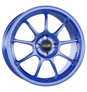 OZ Racing Alleggerita HLT Matt Blue Alloy Wheel Product Image #1