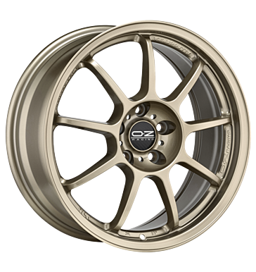 OZ Racing Alleggerita HLT White Gold Alloy Wheel Product Image #1