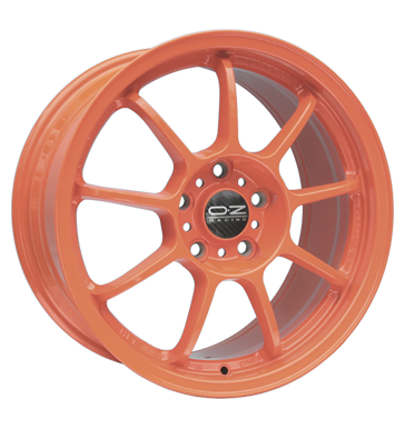 OZ Racing Alleggerita HLT Orange Alloy Wheel Product Image #1