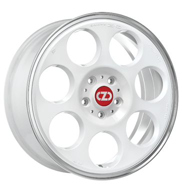 OZ Racing Anniversary 45 Race White Diamond Lip Alloy Wheel Product Image #1