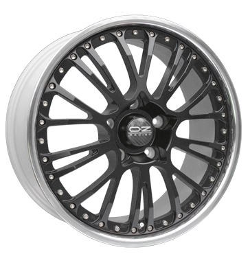 OZ Racing Botticelli III Matt Black Painted Alloy Wheel Product Image #2