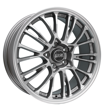 OZ Racing Botticelli Monoblock Grigio Polished Alloy Wheel Product Image #1