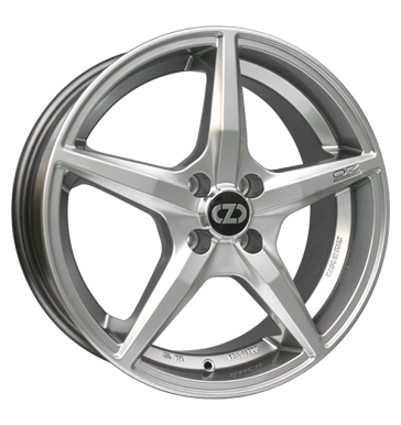OZ Racing Canova Gloss Titanium Painted Alloy Wheel Product Image #1