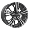 OZ Racing Cortina Matt Dark Graphite Wheel Img 2