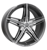 OZ Racing David Matt Graphite Polished Wheel Img 2
