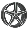 OZ Racing Energy Matt Black Painted Rim Lip Polished Wheel Img 1