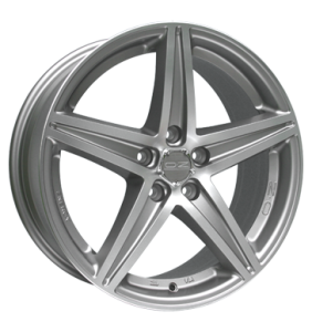 18" OZ Racing Energy Matt Silver Tech Polished alloy wheel