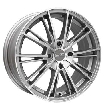 OZ Racing Envy Matt Silver Tech Alloy Wheel Product Image #2