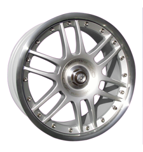 18" OZ Racing F1 Racing Silver Rim Lip Polished alloy wheel