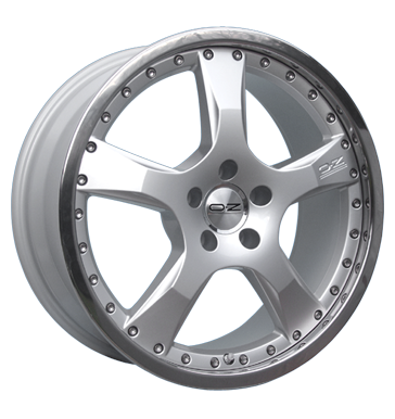 OZ Racing Giotto 2 Racing Silver Alloy Wheel Product Image #1