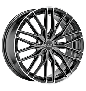 OZ Racing Gran Turismo HLT Star Graphite Diamond Cut Alloy Wheel for Nissan X-Trail T30 - Sizes 19in, 20in