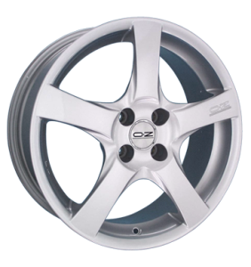 18" OZ Racing Hydra Metal Silver alloy wheel