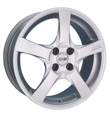 OZ Racing Hydra Metal Silver Alloy Wheel Product Image #1