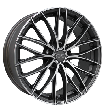 OZ Racing Italia 150 Matt Dark Graphite Alloy Wheel Product Image #1