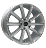 OZ Racing Lounge 10 Metallic Silver Polished Wheel Img 1