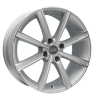 OZ Racing Lounge 8 Metallic Silver Polished Wheel Img 1