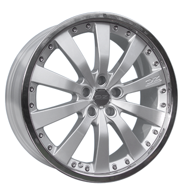 OZ Racing Michelangelo 2 PL Racing Silver Alloy Wheel Product Image #1