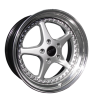 OZ Racing Mito 2 Silver Rim Lip Polished Wheel Img 1