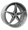 OZ Racing Mito Rosso Matt Graphite Polished Wheel Img 2