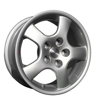 OZ Racing Polaris Silver Painted Alloy Wheel Product Image #1