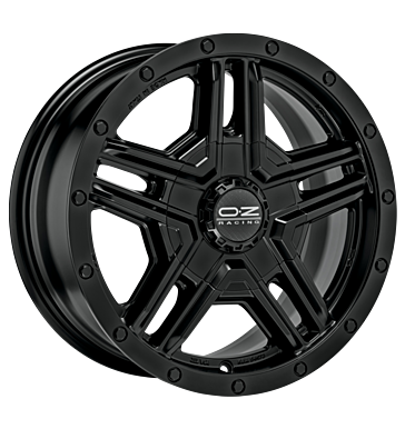 OZ Racing Rally Adventure Matt Black Alloy Wheel Product Image #1