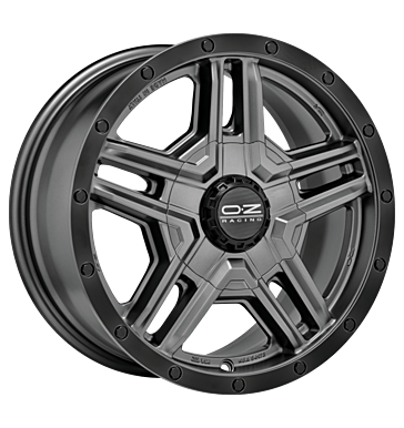 OZ Racing Rally Adventure matt graphite black lip Alloy Wheel Product Image #1