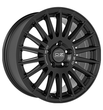 OZ Racing Rally Desert matt black + silver lettering Alloy Wheel Product Image #1