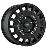OZ Racing RAlly Racing Van Matt Black with Silver Writing Wheel Img 1