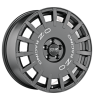 OZ Racing Rally Racing Dark Anthracite with Silver Lettering Wheel Img 1