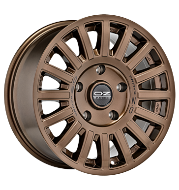 OZ Racing Rally Raid Gloss Bronze + Black Lettering Alloy Wheel Product Image #1