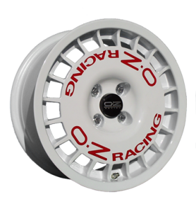 OZ Racing Rallye Racing White Painted Alloy Wheel - Sizes 15in
