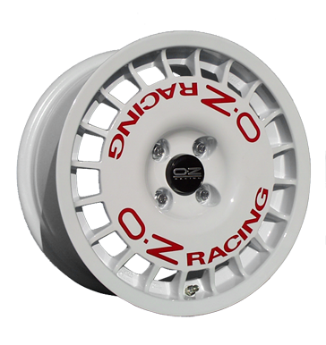 OZ Racing Rallye Racing White Painted Alloy Wheel Product Image #1