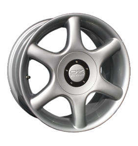 18" OZ Racing Saturn Plus Silver Painted alloy wheel