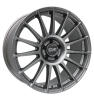 OZ Racing Superturismo Dakar Matt Graphite with Silver Writing Wheel Img 1